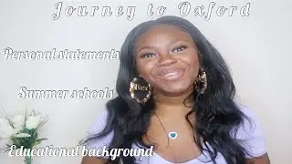 My Journey to Oxford University