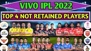 IPL 2022 | All Teams Top Release players | All Teams Not Retain Top 4 Players | #ipl2022 #topplayers