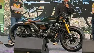 New Tvs Ronin Modified Cafe Racer bike,Price ,Fetures,Spefication,launch 2025!Full Details!