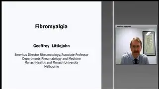 Arthritis and Osteoporosis Victoria Understanding Fibromyalgia