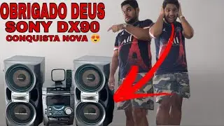 ESSA E A MINHA NOVA CONQUISTA SONY MHC DX90 🙌🏾😍 #minisystem #grave #sony #tiktok #kwai #viralvideo