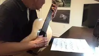 Esquisse Musicale Guitar Practice III｜Composer: David del Castillo｜Transcriber: Tony Wilkinson