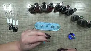 trying plates and polishes from uber chic for the first time