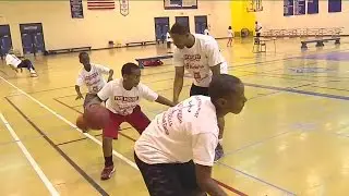Free basketball camp a respite for kids during violent summer