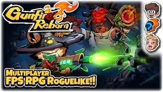 MULTIPLAYER ROGUELIKE FPS RPG!! | Let's Play Gunfire Reborn Co-op | ft. @Hutts & @wanderbots