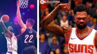 NBA Live 18 Career Mode Ep.1- 100 Overall Teammate Rating In First Game Of The Season