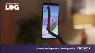All of the Dancing on Ice dreams sleep like log (Sleep Tips From Log) idents