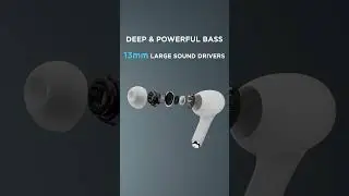 Hammer ANC Earbuds | Feel the rumble of deep bass like never before🔥😎 #hammerlifestyle #ancearbuds