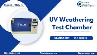 UV Weathering Test Chamber #pacorr #materialtesting #qualitycontrol #business #manufacturing #price