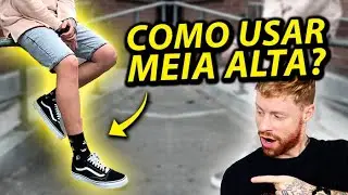 MEIA CANO ALTO: Como Usar de forma EQUILIBRADA?