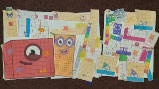 Number Blocks Puzzle NEW 3000