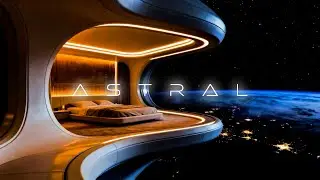 ASTRAL : Soothing Space Station Bedroom Ambience | Escape into Deep Sci-Fi Serenity