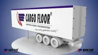 TMT Moving Floor semitrailers equipped with the moving floor loading-unloading Cargo Floor system