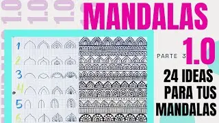 OMG! 😱 24 ideas paso a paso para tus Mandalas junto a Aniarts_ | Mandala 1.0 - Parte 3|Shantal Art