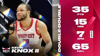 Kevin Knox Erupted For 35 PTS, 15 REB, 7 3PM, 0 TO In Bulls' Win!