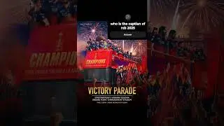 VICTORY PARADE RCB 2025 #rcb #royalchallengerbangalore #cricketstadium #memes #funny