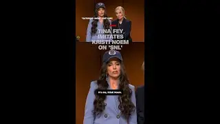 Tina Fey imitates Kristi Noem on 'SNL'