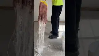 Floor stripping #satisfying #relaxing #asmr #shorts #sounds #cleaningcrewbc