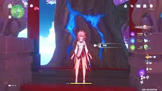 八重神子|原神# 1344|Genshin Day 1,344|Yae Miko main