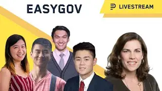 Son, Sharon, Victor & Max present EasyGov to Claire Hughes Johnson | August Demo Livestream