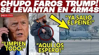 CHUPO FAROS TRUMP! PUEBLO SE LEVANTA EN 4RM4S VS EL ICE. MEXICO CONTESTA AL AVION QUE ATERRIZO DE EU