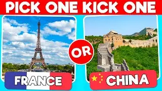 Pick One Kick One! 🚩 | Country Edition 🗺️