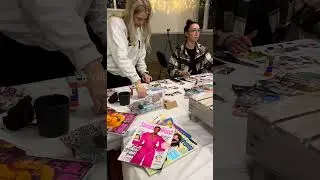 Girls Adventure Club mood board evening hosted at Blackwell Community Hall near the Bromsgrove area!