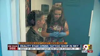 Reality star opens tattoo shop in NKY