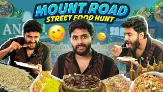 Mount Road Street Food Hunt | Ft. Jishnu Kurichiyath | Taste of Chennai | Ep 9 | Chennai Foods