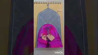 Islamic painting 🖌️ #shorts #youtubeshorts #islamicshorts #art