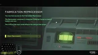 How to Finish Examine Frabrication Reprocessor - Alien Fireteam Elite