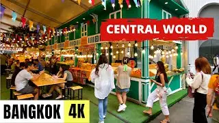 BANGKOK, THAILAND 🇹🇭 [4K] Central World &mdash; Walking Tour