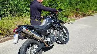 Yamaha xt660r akrapovic exhaust