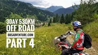 Part 4 Off road guided Enduro tour Rhodope mountains in Bulgaria BBS Adventure