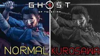 COMPARISON OFKUROSAWA Mode | Ghost of Tsushima