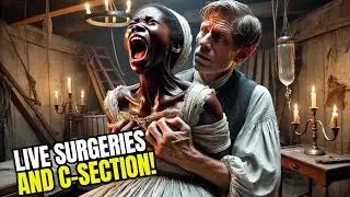 Without Anesthesia! White Doctors' Grotesque Experiments on Black Women Slaves in Secret Huts!