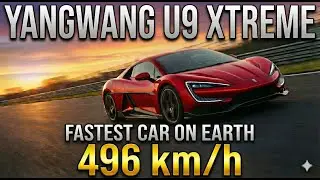 Yangwang U9 Xtreme &mdash; самый быстрый автомобиль на Земле.