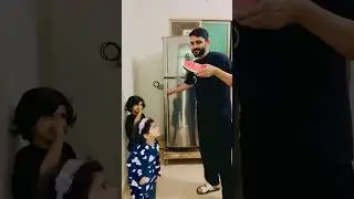 Shanu aali nay khaya water melon 🍉 #funny #trending #comedy #youtubeshorts #shorts
