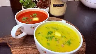 2 तरह के Soup 🥣 इतनी आसानी से बनाये और झटपट Soup Premix की आसान रेसिपी 🤩