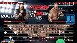 Игра WWE 2K15 для ПК на эмуляторе Winlator на Android | Роман Рейнс против Брока Леснара Raw | Ге...