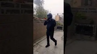Indian 🤗 how to get ready for a bike ride in Winter❄️ #bike #viral #shorts #trending #winter#like