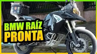 BMW RAÍZ FICOU PRONTA E TA ZERADA *F800GS MOTOR ROTAX*