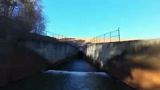Drone video of trying to fly like a bird