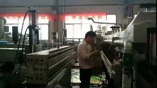 sumino machinery PP  hollow profile sheet/corrugated  sheet machine