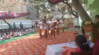 Pyramids formations!# students!#Republic day 2026# 