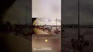 Timelapse - Dublin airport #timelapse #ryanair #dublin #osmopocket2 #dji