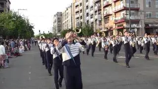 Interlake High School Marching band participate in the 2013 Ballard Parade