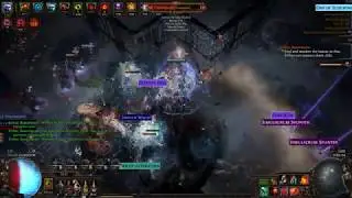3.10 Delirium Split Personality Int Stacking MS HoWA Jugg vs. Kosis Double Boss T16 100% Delirium
