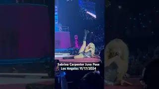JUNO - Sabrina Carpenter live🩵 los angeles night 2 11/17/2024. -kia forum short n sweet tour