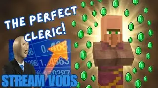 Finding the Perfect Cleric Villager (Minecraft | Full Stream 03-31-25)